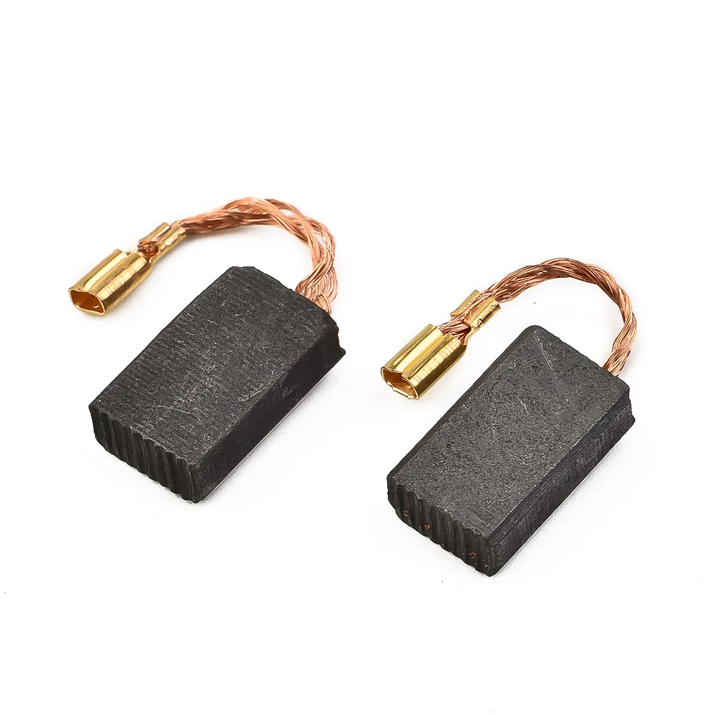 

2pcs Durable New Practical Carbon Brush Carbon Brushes Motor Carbons Carbon 1100 14 1400 15-125 Carbon + metal