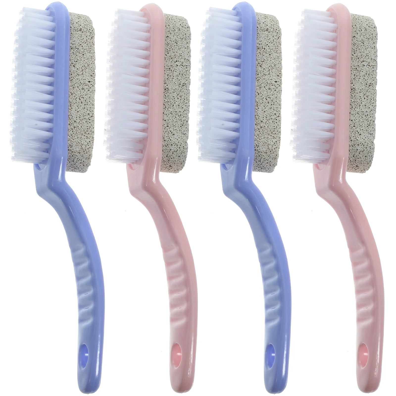 4 шт. пластиковые кисти для ногтей удаления мозолей