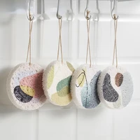 kitchen dishwashing sponge cleaning sponges double sided scouring pads compressed wood pulp sponge dishes pot wipe