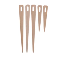 5x wooden shuttle knitting weaving stick tool loom accessory for diy craft
