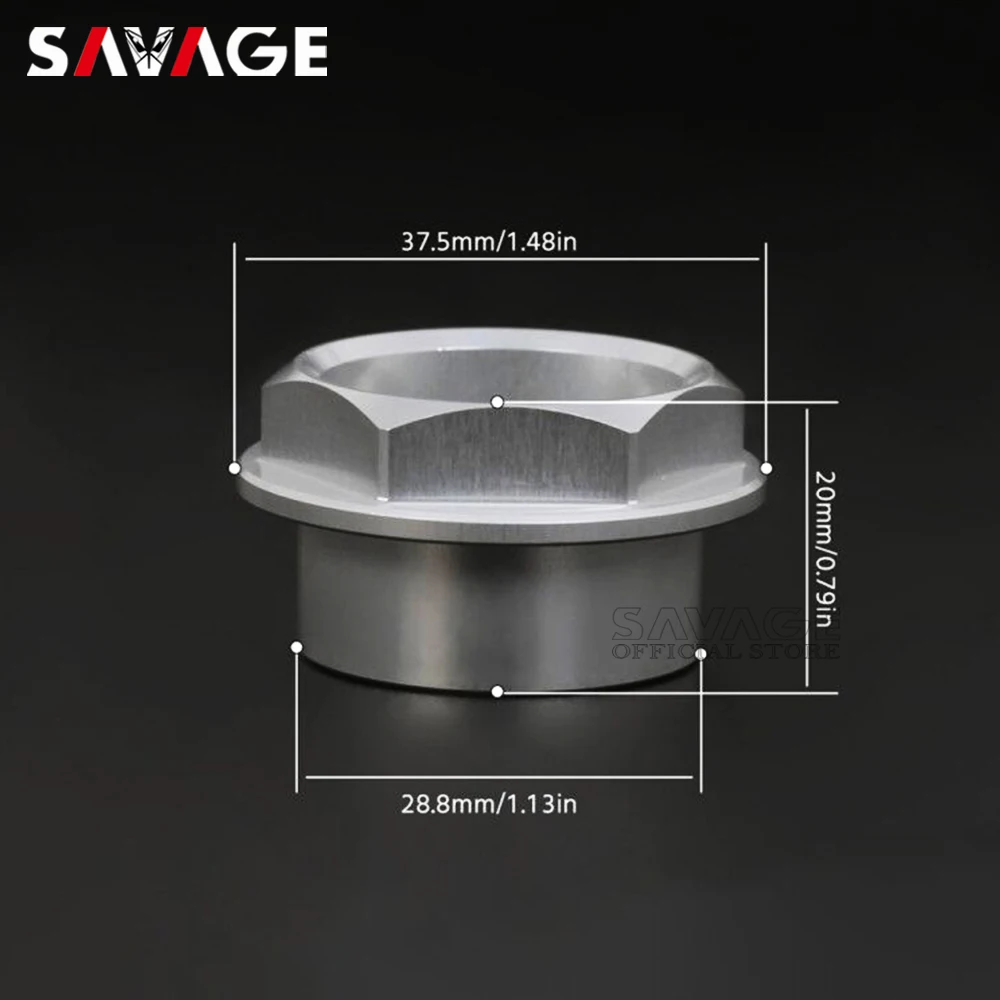 Передняя колесная ось Фланцевая гайка для DUCATI 899 959 1199 1299 Panigale V4 V2 Superleggera демоel 1260