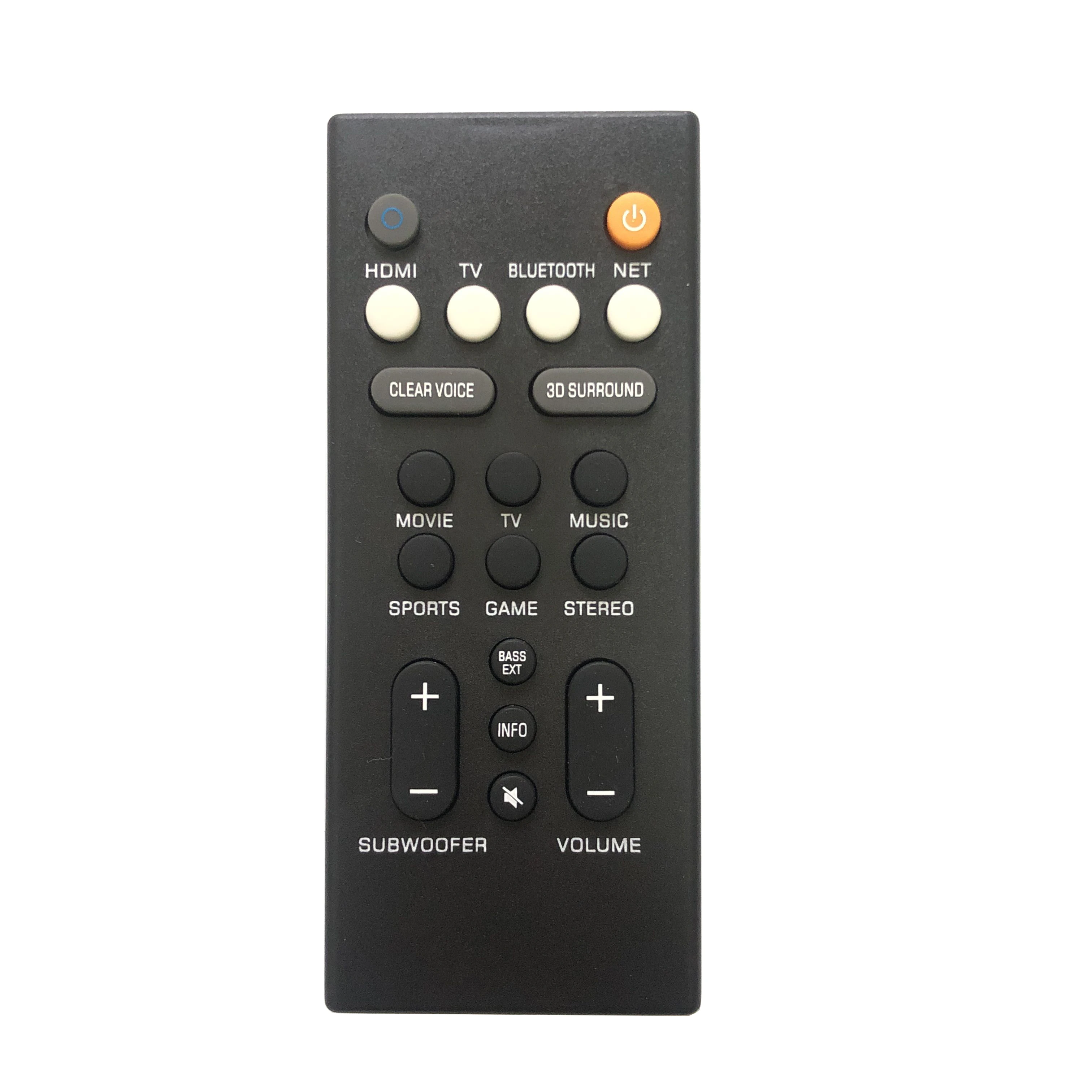 THE MOST NEW REMOTE CONTROL VCQ9130 VCQ9140 FOR YAMAHA SOUNDBAR YAS-109 YAS-20