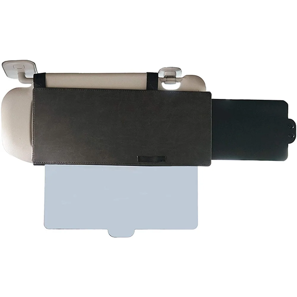 

310*150*20mm Car Sun Visor Extender See-Through Adjustable Visor Extension Car Visor Sunshade Extender Universal