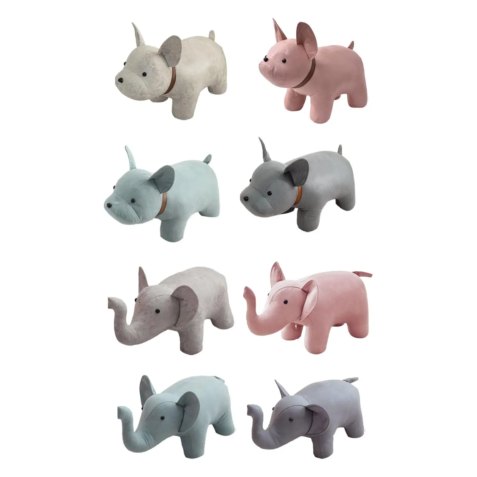 

Sofa Tea Stool Cute Portable cartoon Stool for Guest Rooms Decor Indoor