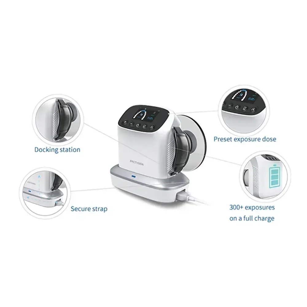 Высокочастотная портативная стоматологическая рентгеновская система: цифровая