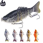 Тонущий воблер 16 г10 см, кренкбейт, рыболовные приманки, жесткая приманка, шарнирная плавающая приманка, 8 сегментов, искусственная приманка для рыбалки, снасть, приманка