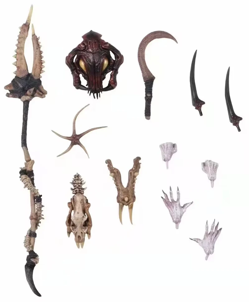 NECA Alien VS Predator Alpha Hunter Serie Фигурка Luxry Edition Коллекционная модель игрушки украшение