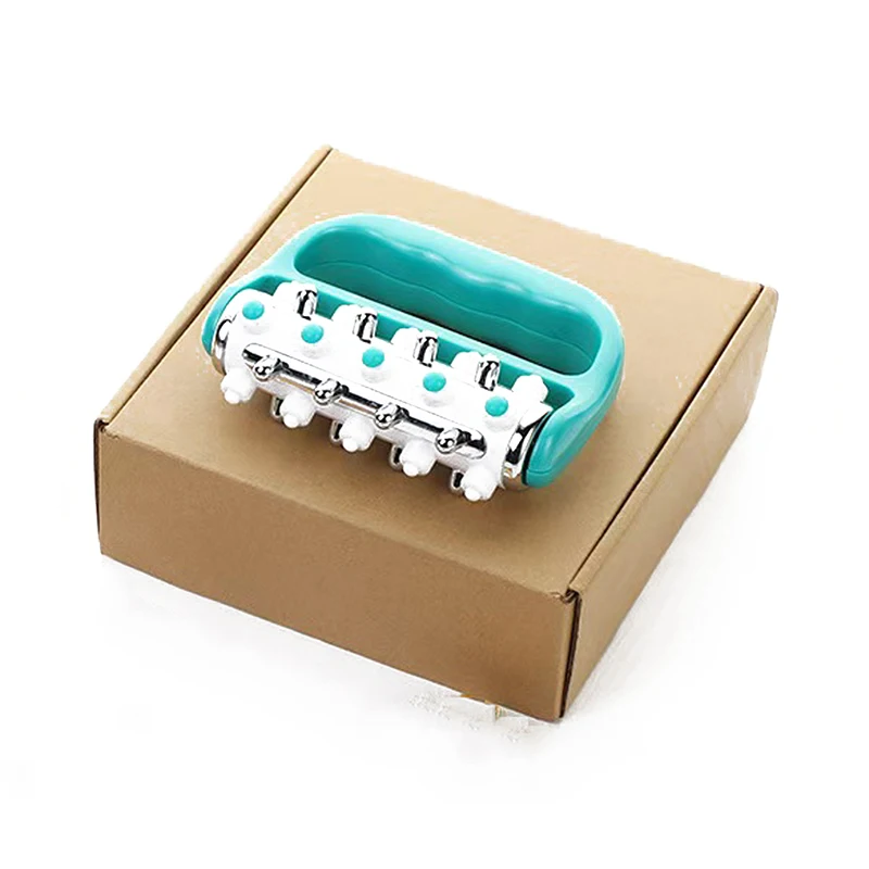 Гальванический роликовый массажер портативный ручной антиоблегченный