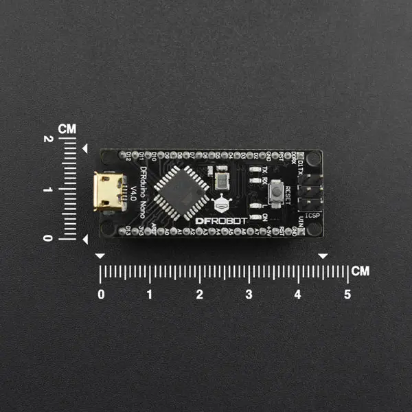 Фото Микроконтроллер DFRduino Nano USB, ATmega 328, совместимый с Arduino Nano №2