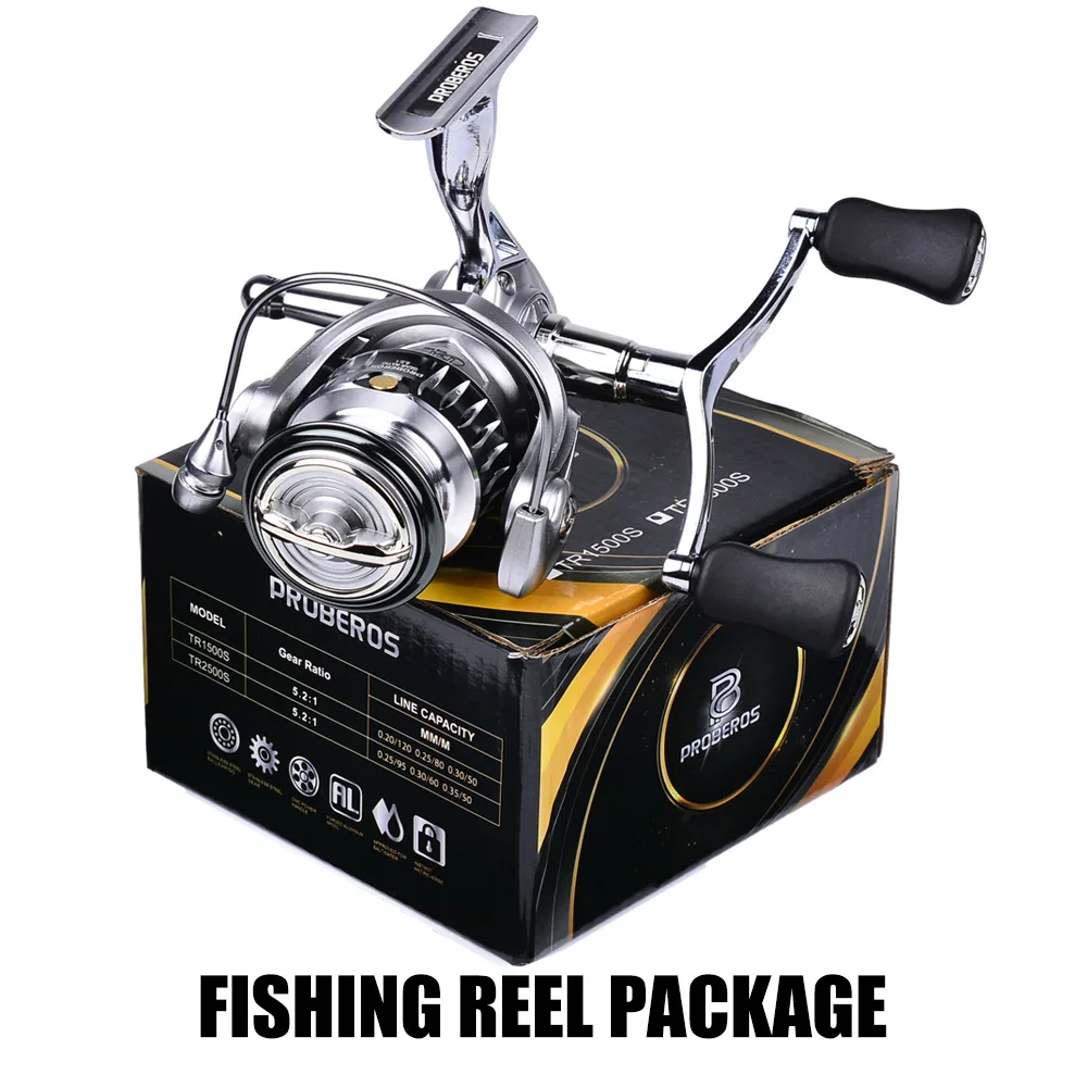 Катушки для ловли карпа новая двойная ручка морская приманка прялка TR1500S TR2500S