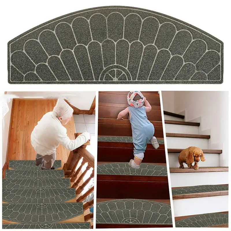Самоклеящиеся лестничные подставки Нескользящие поглощение воды коврик для