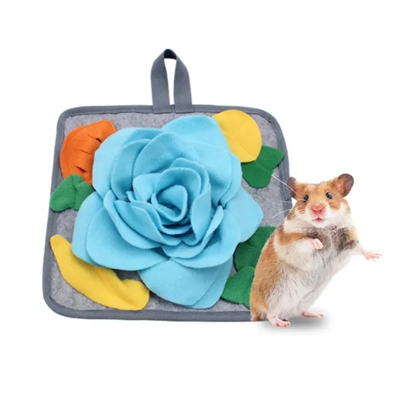 

Pad Puppy Training Pads Dog Feeding Mat Blanket Non Slip Rabbit Activity Mat for Foraging Skill Stress Release