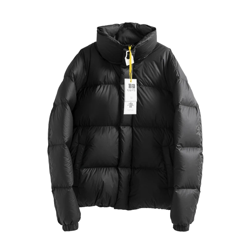 

2022 Harajuku Men's Parkas Warm Thicken Fashion Down Coat Oversize Winter Casual Jacket Male Streetwear Hip Hop Coat Parkas C109