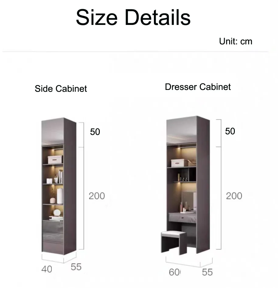 Глянцевый шкаф из МДФ 4 двери |