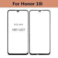 10 i outer screen for huawei honor 10i hry lx1t front touch panel out glass cover lens phone repair replace parts
