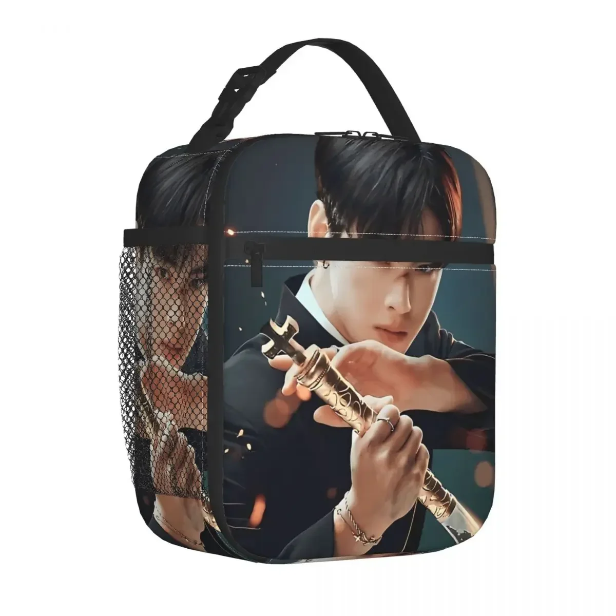 Изолированные Ланч-боксы Cha Eun Woo аксессуары Kpop Astro пищевая коробка Y2K охлаждающая