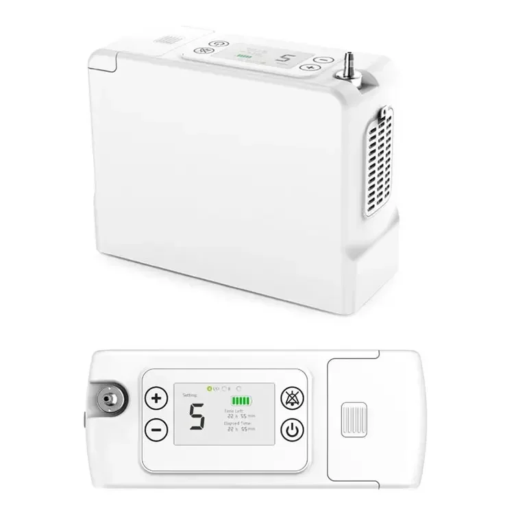 Мини портативный концентратор кислорода De Portatil Mini Poc Portable с аккумулятором