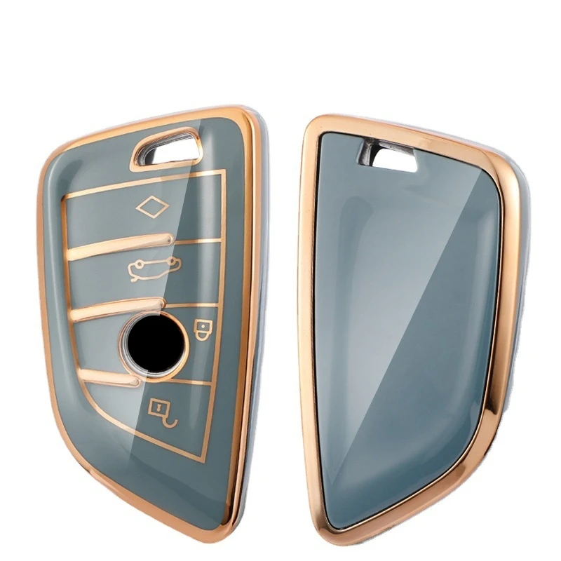 

TPU Car Remote Key Case Cover Shell For BMW X1 X3 X5 X6 X7 1 3 5 6 7 Series G20 G30 G11 F15 F16 G01 G02 F48 Protector Holder Fob