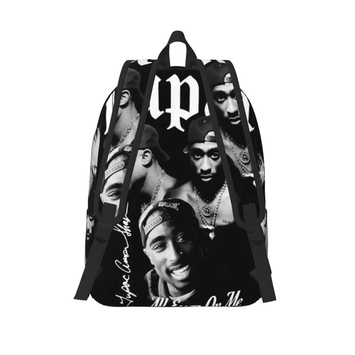 Рюкзак в стиле хип-хоп с изображением рэпера Тупака 2PAC, вместительный, для детей, школьный рюкзак, сумка через плечо для мужчин и женщин (art.: 3920db2591d71) - 3920db2591d71