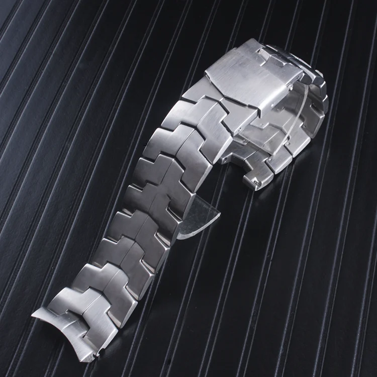 22mm For TAG Heuer Watch Stainless Steel Bracelet Strap Band Silver