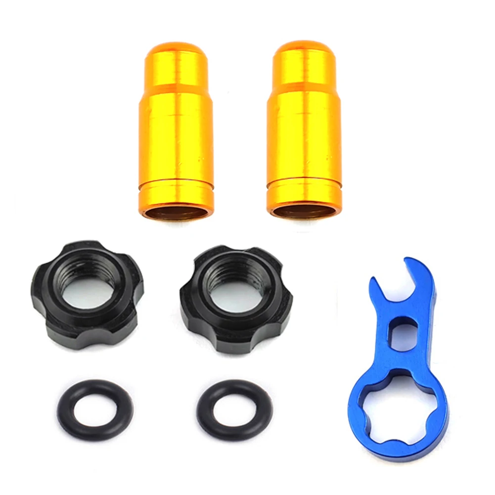 

Mountain Road Bicycle Valve Nut Accessories Cycling Aluminum Alloy Presta Valve