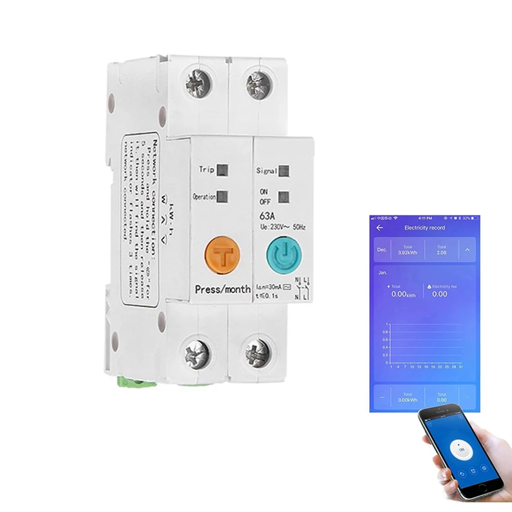 

Breakthrough in Energy Management Single Phase WiFi Smart Energy Meter Real time Monitoring and Automated Protection Measures