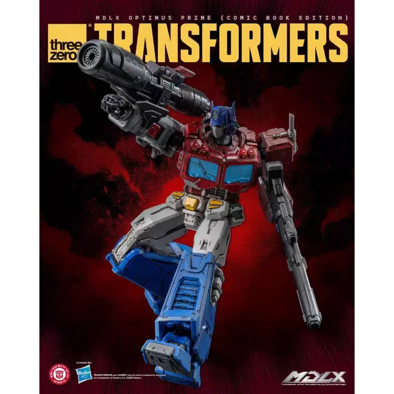Фото Оригинальная фигурка Hasbro Threezero Transformers MDLX OPTIMUS PRIME (издание по комиксам) — коллекционная модель-украшение №3