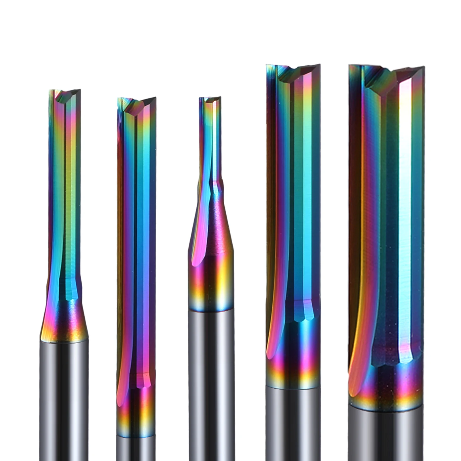 1 шт. 2-канавочные фрезерные инструменты для заподлицо фреза с прямым пазом и