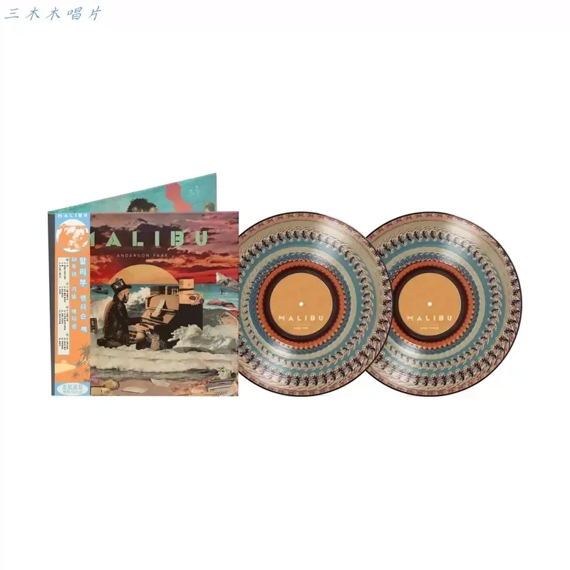 Фото Андерсон. Клей для виниловых пластинок Paak Malibu Vinyl 2LP, юбилейное издание к 10-летию, цветной клей для виниловых пластинок №4