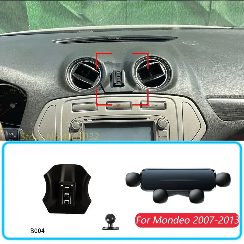 

Автомобильный держатель для телефона Ford Mondeo Fusion MK4 2007-2013, 1 костюм, горизонтальный гравитационный GPS-кронштейн для мобильного телефона, аксессуары-подставка