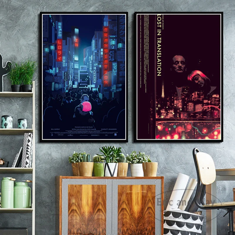 

Lost In Translation Scarlett Johansson Classic Posters And Prints Canvas Painting Wall Art Picture Nordic Decoration Home Decor