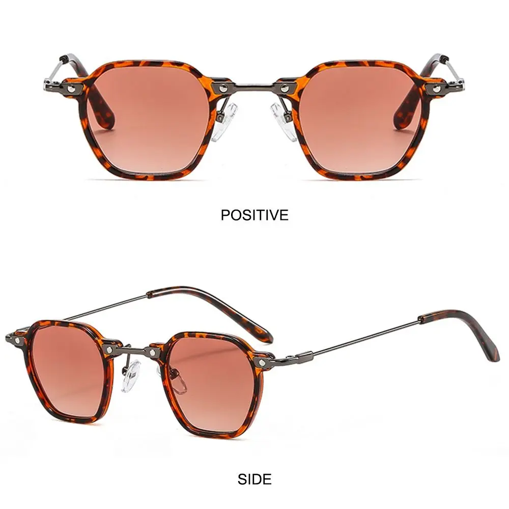 Солнцезащитные очки в винтажном стиле для мужчин и женщин небольшие солнечные