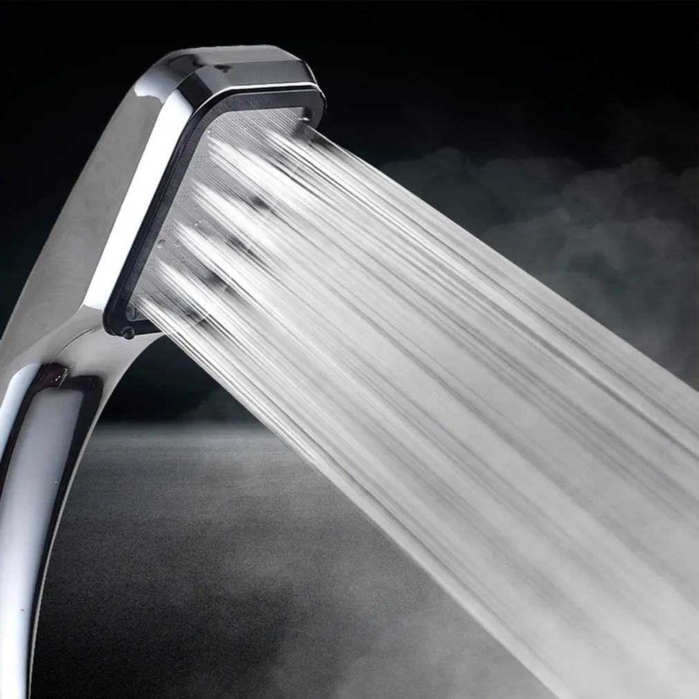 

300 Holes High Pressure Shower Head Water Saving Rainfall Showerhead Filter Spray Nozzle 4-point Interface Bathroom Accessories