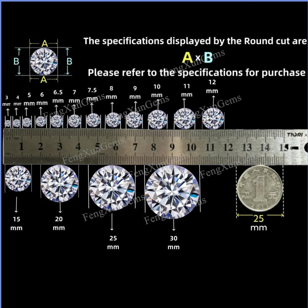 D-розовый круглый кубический цирконий с измельченным кубическим цирконием 5-10 мм