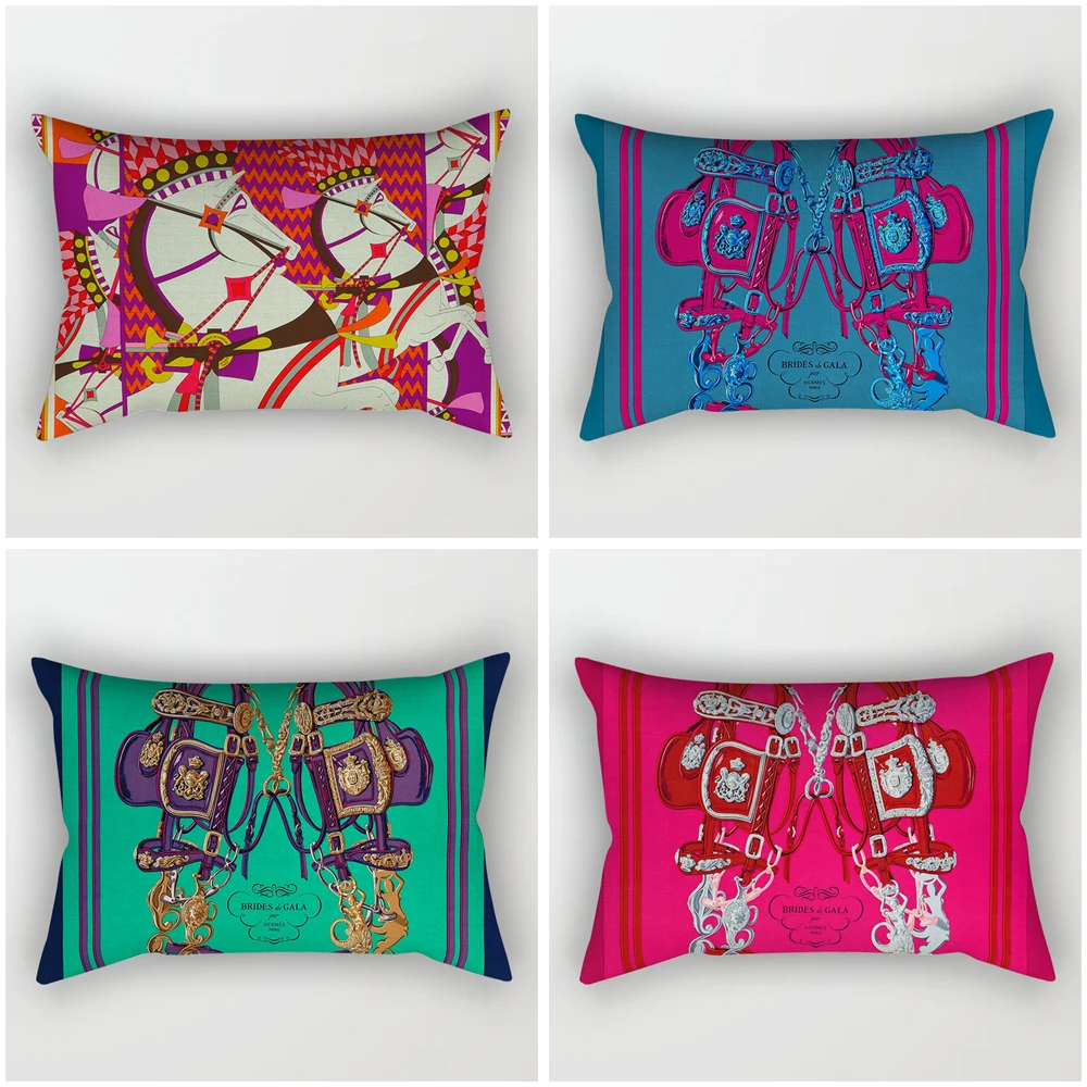 

Декоративный чехол для диванной подушки в скандинавском стиле, 40x60 см