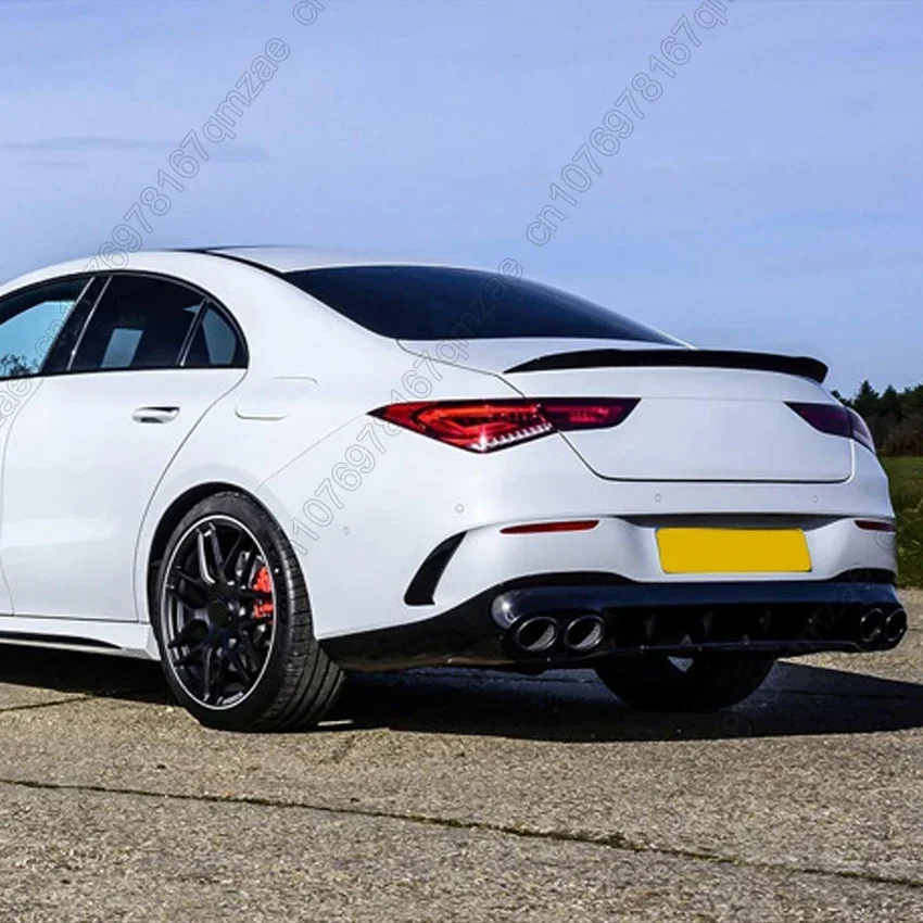 Верхнее крыло для Mercedes-Benz CLA W118 C118 CLA250 CLA200 CLA220 2019-2024 глянцевый черный задний