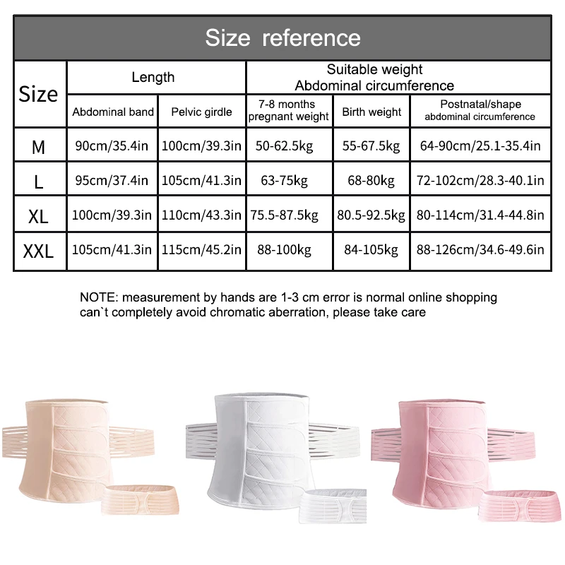 Maternity Postpartum Belt Postpartum Girdles Women's Recovery Postnatal Body Shaper Compression Belt Slimming And Shaping Girdle