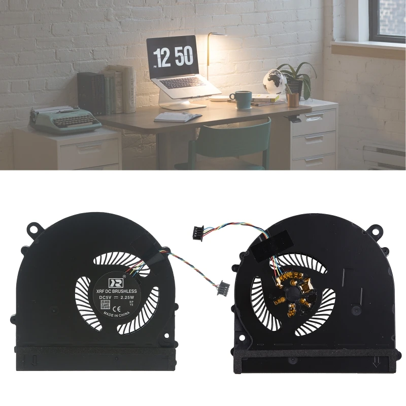 Left Right Fan CPU GPU Radiator DC 5V 0.45A 4 pin 4-wires Laptop Cooler Fan For NoteBook PRO 15.6" mi air Pro Left Right Fan CPU GPU Radiator DC 5V 0.45A 4 pin 4-wires Laptop Cooler Fan For NoteBook PRO 15.6" mi air Pro