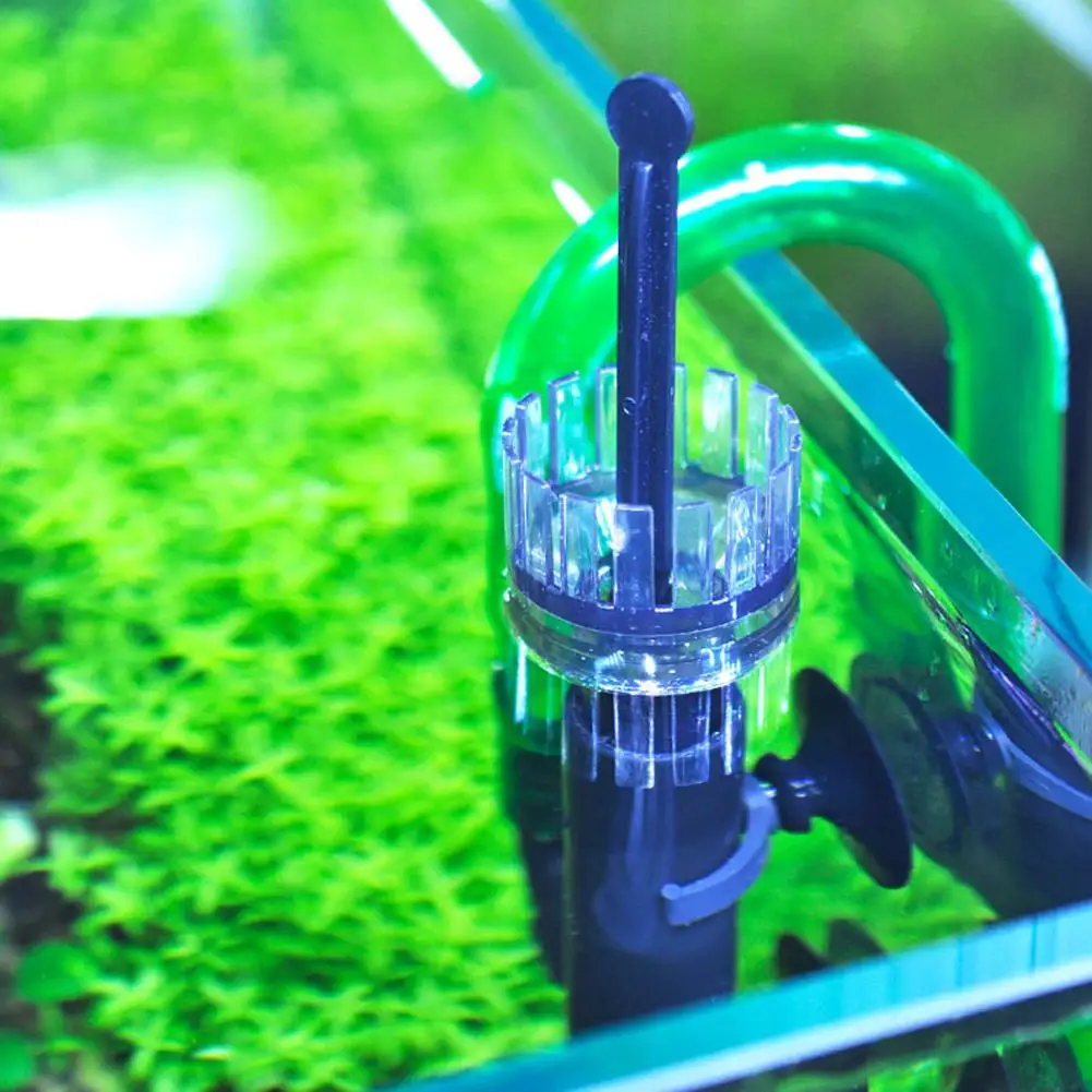 

Fish Tank Water Surface Oil Protein Skimmer Durable Lightweight Adjustable Water Flow For Aquarium Fish Tank 29 X 12.5cm