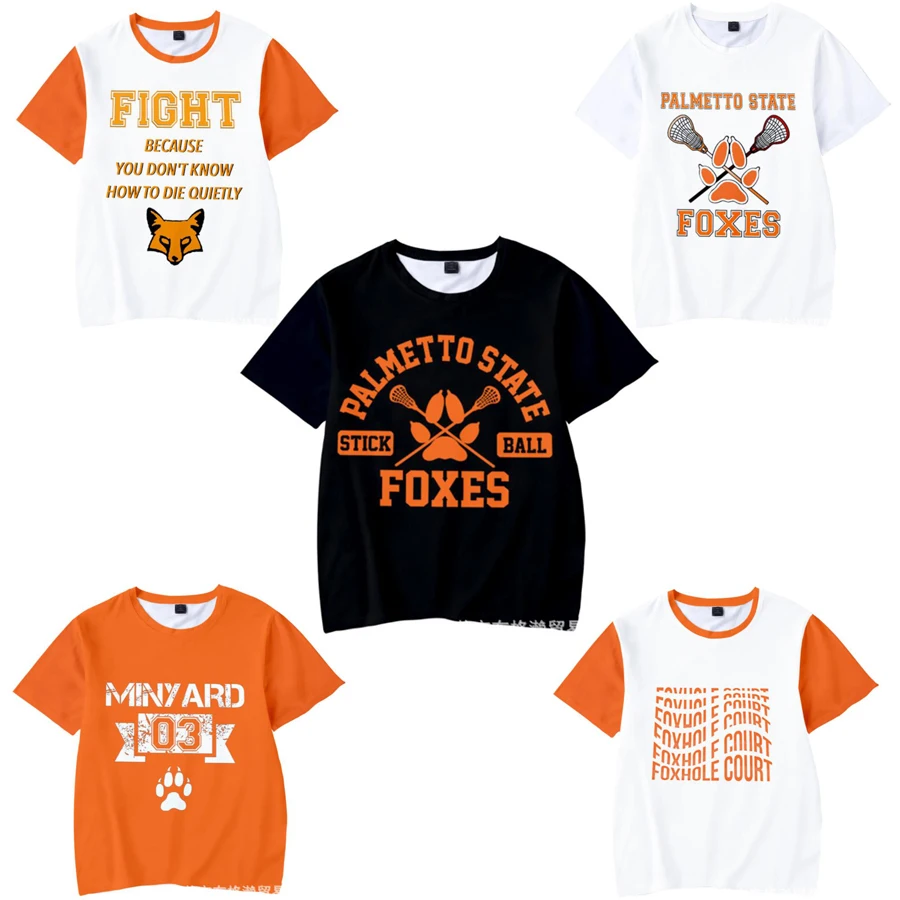 

Футболка унисекс с 3D изображением железных Лисок, забавная рубашка с коротким рукавом, с рисунком, в стиле унисекс, уличная одежда для Лакро...