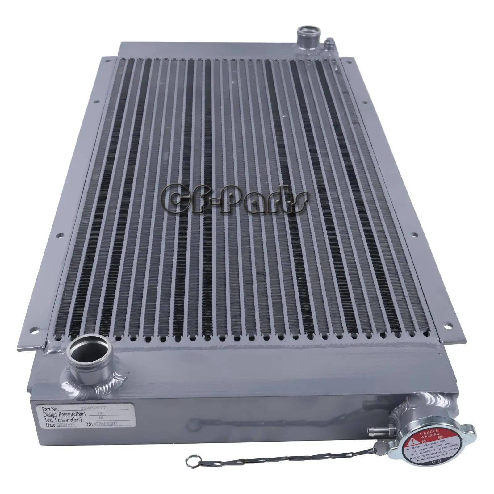 Радиатор 22482277 для компрессора Ingersoll Rand T4I-D95 C185WKUB Doosan P185 (art.: 3920dcfca31d5) - 3920dcfca31d5