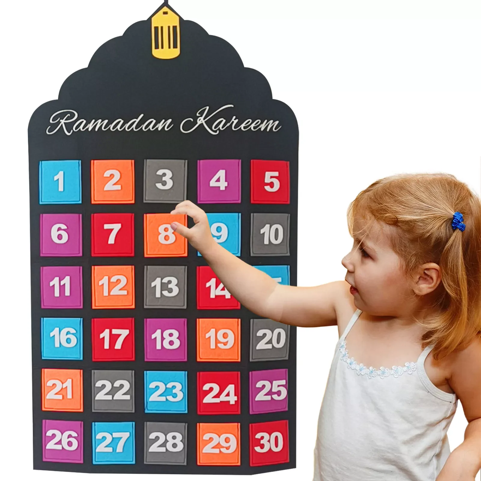 

Ramadan Calendar 2022 Eid Calendar Countdown Calendar Felt Ramadan Calendar Advent Calendar 2022 For Kids Ramadan Mubarak Decor