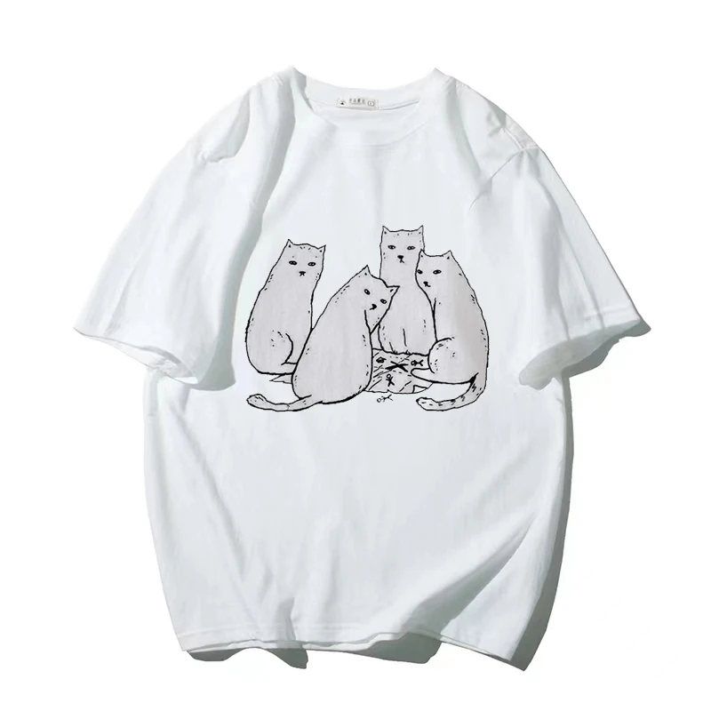 

Oversized Men's T-shirt Go Humen Pinted Men's High-quality Cotton Printed Street Casual Men's T-shirt Ioose Women's Top