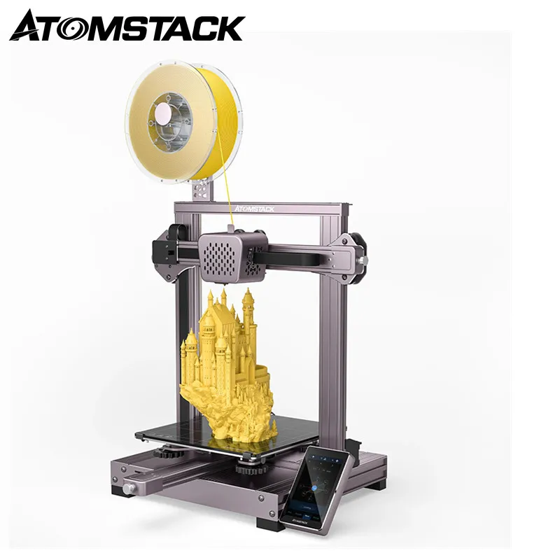 

ATOMSTACK Cambrian PRO 3D Printer with Two Swappable Extruders for DIY 3D Printers 235x235x250mm Work with TPR/PLA/ TPU/ABS/PETG