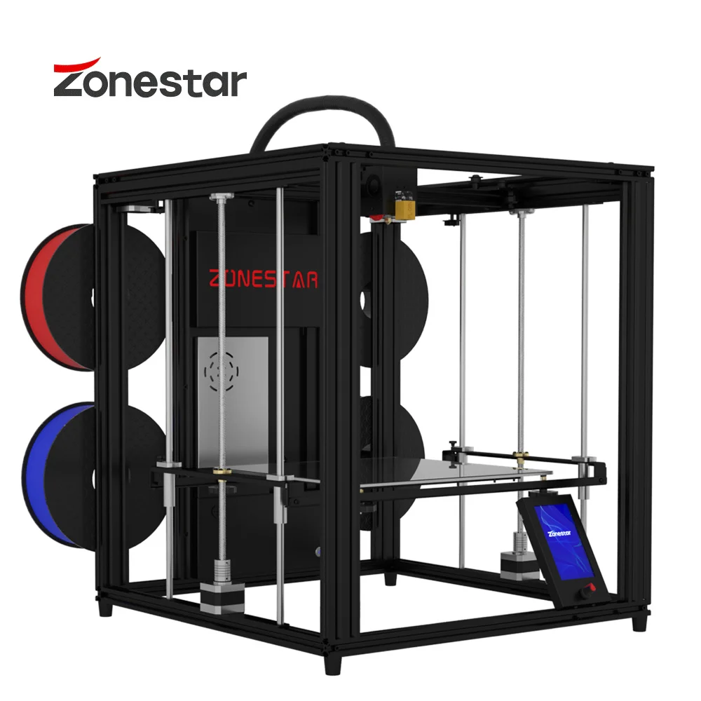 ZONESTAR Z9V5Pro Multi Colors 3D Printer Large Size 4.3