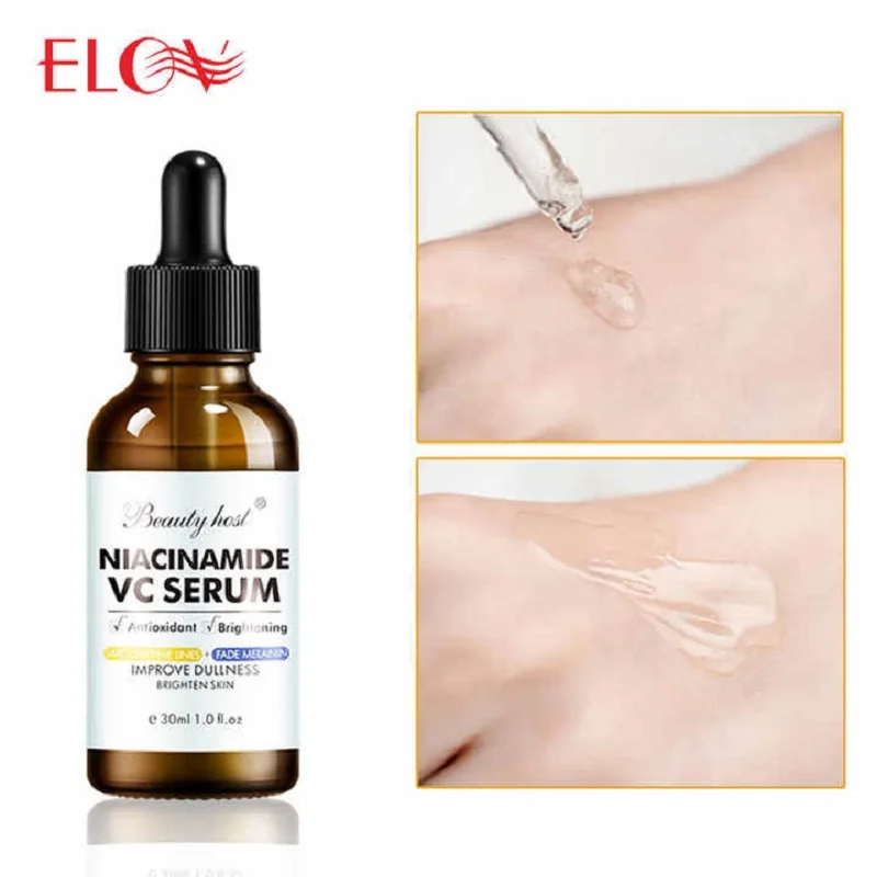 Skin Care 16 Pieces/Lot 30ml Niacinamide VC Serum Brightening Moisturizing Purifying Restoring Hydrating Face Serum Essence