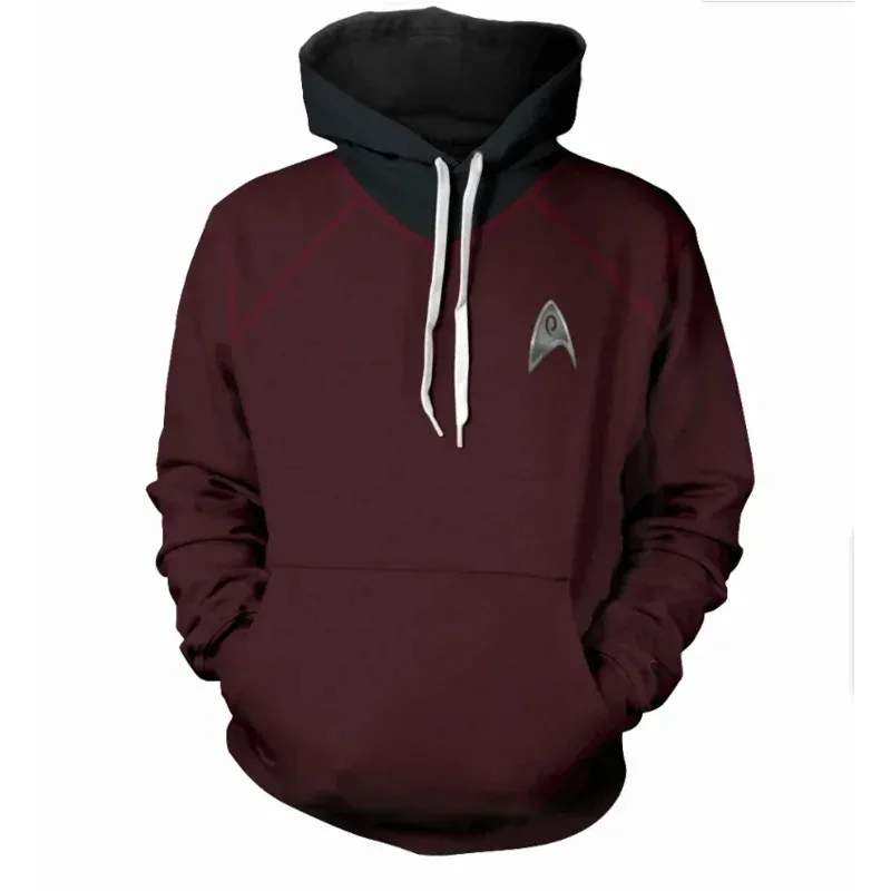 Новая свободная толстовка с капюшоном Falle Star Trek для детей и взрослых, уличная одежда с длинными рукавами, толстовка для косплея, толстовки, верхнее пальто, пуловер с капюшоном NM20 (art.: 3920cfd01bd4b) - 3920cfd01bd4b