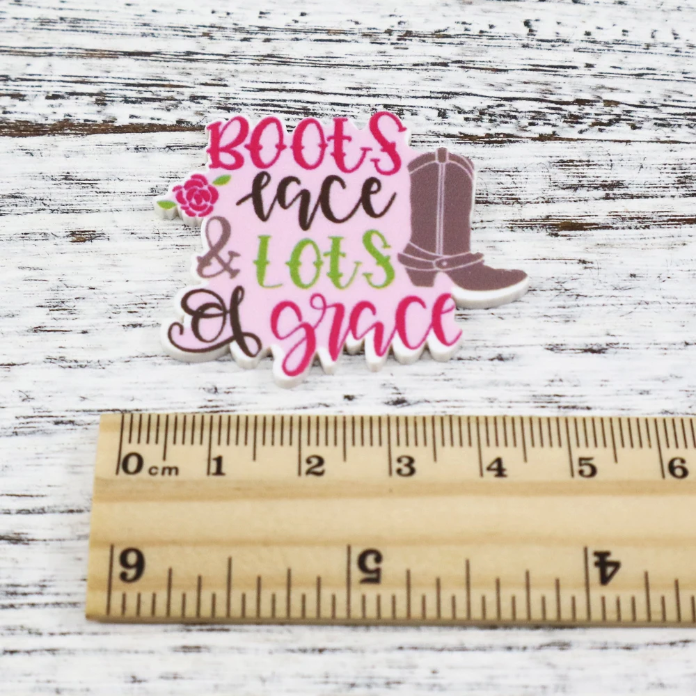 Ковбойские ковбойские каучуки с плоской задней стороной товары для рукоделия