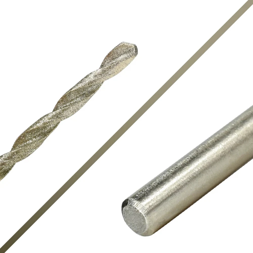 

10PCS Diamond Coated Drill Bits Set Needle HSS Polishing Power Tools For Glass 0.8/1/1.2/1.5/1.8/2/2.5/3mm Power Tools Parts