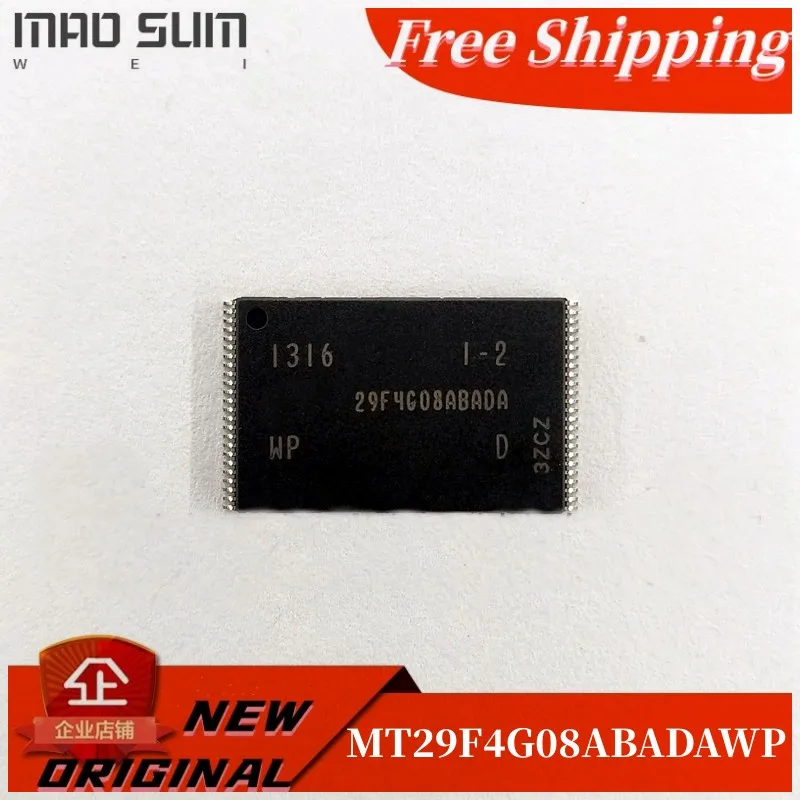 

5PCS~50PCS/LOT NEW100% MT29F4G08ABADAWP 29F4G08ABADA TSOP48 ORIGINAL